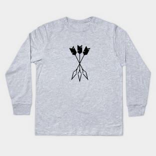 Three Arrows Kids Long Sleeve T-Shirt